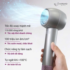 Máy sấy tóc ion âm tốc độ cao Kaiyo, model KHD-412