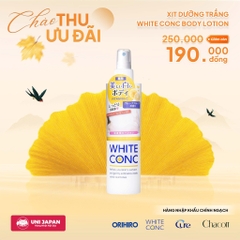 Xịt Dưỡng Trắng White Conc Body Lotion