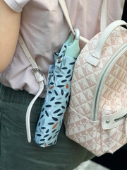 Ô gấp gọn siêu nhẹ có móc treo Kaiyo, hình lá cây nhiệt đới ( lá nhỏ )