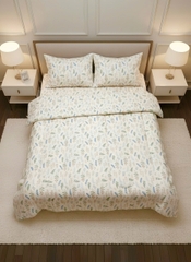 Chăn bông trần lông đại hàn Kawa size 200*230cm - mẫu hoa