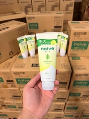 Sữa rửa mặt Kracie NAIVE FACE WASH (GREEN TEA) 130G