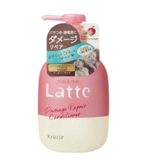Dầu xả Kracie MA & ME LATTE DAMAGE REPAIR CONDITIONER 490G