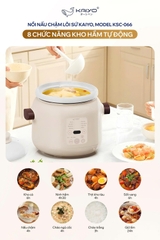 Nồi nấu chậm lõi sứ Kaiyo, Model KSC-066