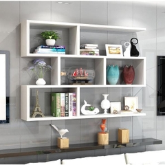 Kệ giá sách treo tường 3 tầng màu sồi  GS111