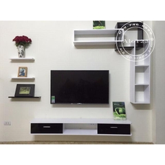 Kệ tivi 2 ngăn kéo (160 sâu 25 cao 20cm) TV53