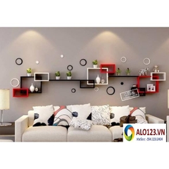 Kệ gỗ trang trí Mẫu ALO19
