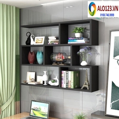 Kệ giá sách treo tường 3 tầng màu sồi  GS111