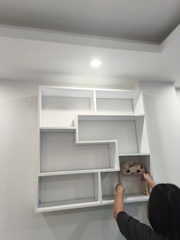 Kệ đựng  sách treo tường  GHS-03(100x100x20cm)