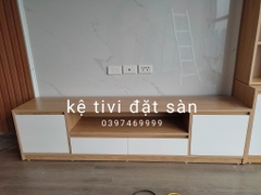 Kệ tivi  đặt đất hiện đại kds108