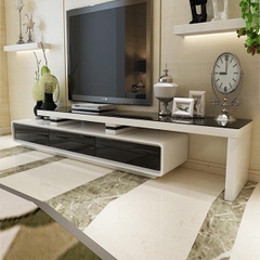 Kệ ti vi đặt sàn kéo dài- TVL06