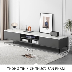 Kệ tivi đặt sàn bắc âu (160x30x40cm) -TVL012