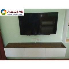 Kệ tivi treo tường phòng khách hiện đại TV909( gỗ MDF)