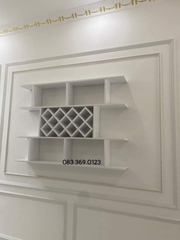 [HOT SALES]Kệ để rượu 3 tầng  (140x100x20cm) KR20