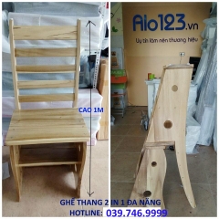 GHẾ KÈM THANG 2 IN1 ĐA NĂNG