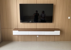 Kệ tivi treo tường 3 ngăn kéo hiện đại (180x30x25cm) TV345
