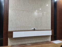 Kệ tivi cong treo tường 200x30x25cm -TV28