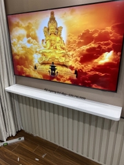 Kệ thanh ngang treo tường giá sách( rộng 20cm gỗ dày 1.7cm)