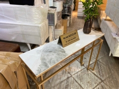 Bàn Console chữ nhật chân thẳng cổ điển  (120x35x80cm)