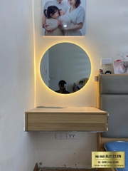 BÀN TRANG ĐIỂM TREO TƯỜNG(60X35X15)- TD03