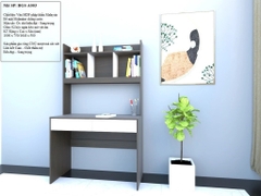 Bộ bàn học kèm giá sách có ngăn kéo BGS-A003