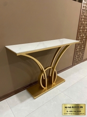 Bàn Console chữ nhật chân tròn CS16