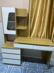 Bàn trang điểm kết hợp bàn làm việc 2 in 1