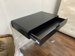 Bàn Trang Điểm Treo Tường Sơn Đen Mờ (90x35x15cm)