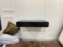 Bàn Trang Điểm Treo Tường Sơn Đen Mờ (90x35x15cm)