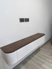 Kệ tivi treo tường bo góc hiện đại 140-150cm -TV2990