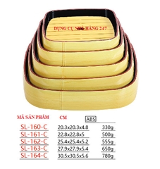 Khay sushi, sashimi SL-160-C/ SL-161-C/SL-162-C/ SL-163-C/ SL-164-C