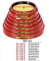 Khay sushi, sashimi SL-120-E/ SL-121-E/ SL-122-E/ SL-123-E/ SL-125-E/ SL-126-E/ SL-129-E