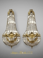 ⚜️ CẶP ĐÈN TƯỜNG PHA LÊ PHONG CÁCH LOUIS XVI