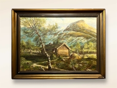 🎨 𝐉𝐎𝐇𝐀𝐍 𝐇𝐈𝐋𝐃𝐈𝐍𝐆 - Phong cảnh vùng quê yên bình