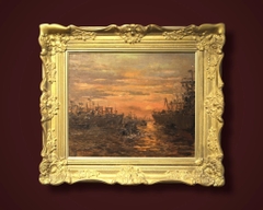 🎨 Hoàng hôn cảnh biển