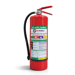 Bình chữa cháy bột BC 8kg BQP 83MEC (Bộ Quốc Phòng)