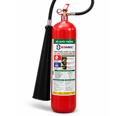 Bình chữa cháy khí CO2 5kg MT5 BQP 83MEC (Bộ Quốc Phòng)