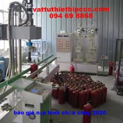 Nạp bình chữa cháy tại quận Ba Đình (Báo giá mới nhất 2020)