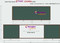 Bảng trượt ngang phòng STEM