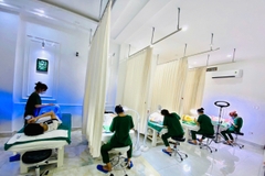 SANG SPA MẶT TIỀN KHU TRUNG TÂM BÀU CÁT ĐẦY ĐỦ THIẾT BỊ CHỈ 169 TRIỆU