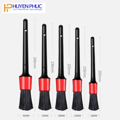 Bộ chổi cọ 5 chiếc vệ sinh xe ô tô đa năng