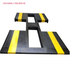 Cầu nâng 1 trụ rửa xe ô tô âm nền 4 tấn