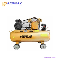 Máy bơm hơi Pegasus 3hp TM-V-0.25/12.5-180L - Dung tích 180L