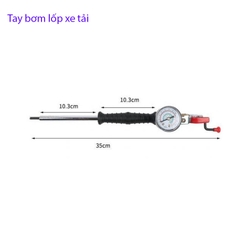 Tay bơm lốp xe tải