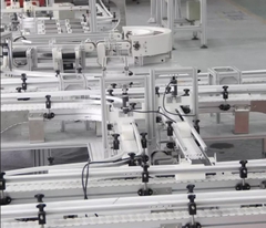 Băng tải linh hoạt bằng nhựa uốn cong