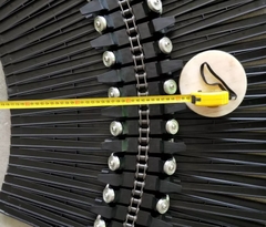 Chuỗi băng tải xoắn ốc có thể tháo rời