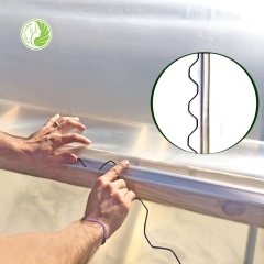 Nẹp zíc zắc cố định lưới nhà màng