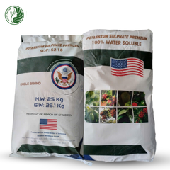Phân bón đa lượng K2SO4 - Mỹ - Bao 25kg
