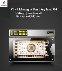 Lò nướng đối lưu 5 tầng UKOEO GXT95[Khay 40x60]