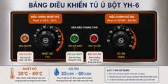Tủ Ủ Bột 6 Khay YH-6