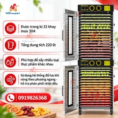 Lò sấy thực phẩm Septree 32 tầng ST-32